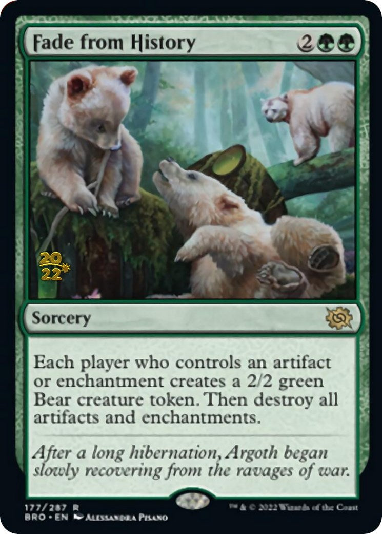 Fade from History [The Brothers' War: Prerelease Promos] | Good Games North