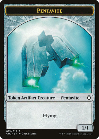 Pentavite Token [Commander Anthology Volume II Tokens] | Good Games North
