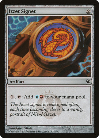 Izzet Signet [Duel Decks: Izzet vs. Golgari] | Good Games North