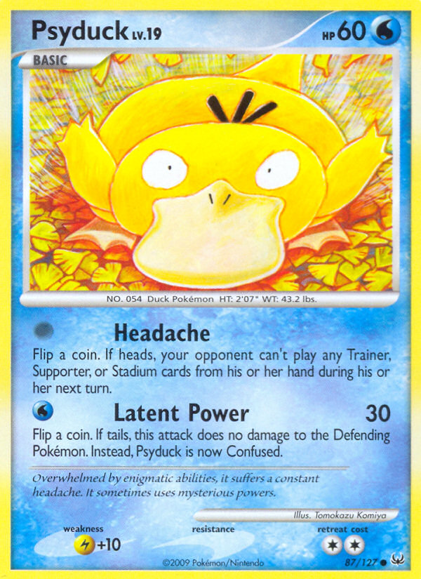 Psyduck (87/127) [Platinum: Base Set] | Good Games North