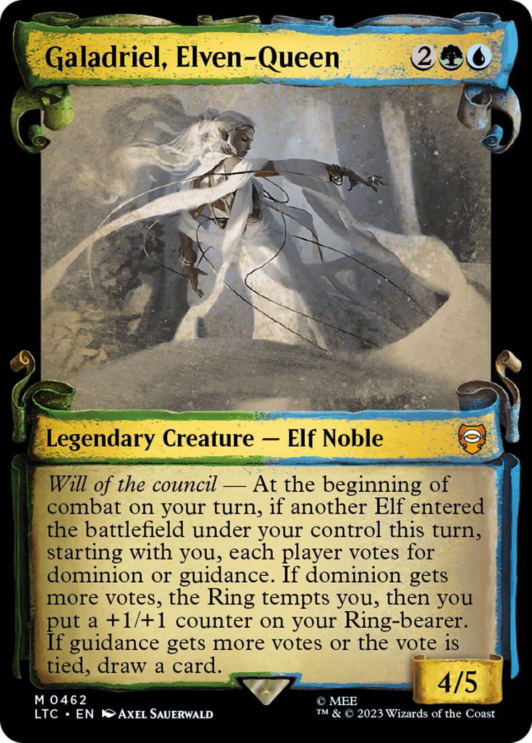 Galadriel, Elven-Queen [The Lord of the Rings: Tales of Middle-Earth Commander Showcase Scrolls] | Good Games North