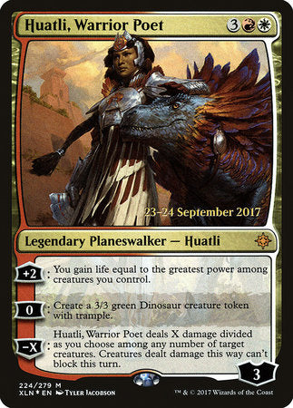 Huatli, Warrior Poet [Ixalan Promos] | Good Games North