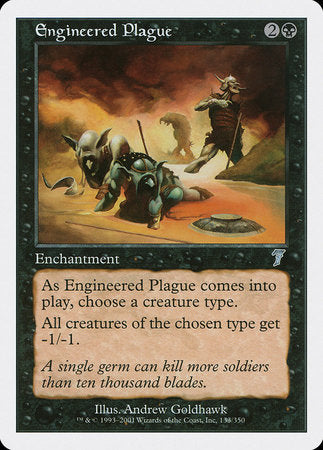 Engineered Plague [Seventh Edition] | Good Games North
