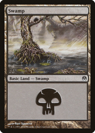 Swamp (34) [Duel Decks: Phyrexia vs. the Coalition] | Good Games North