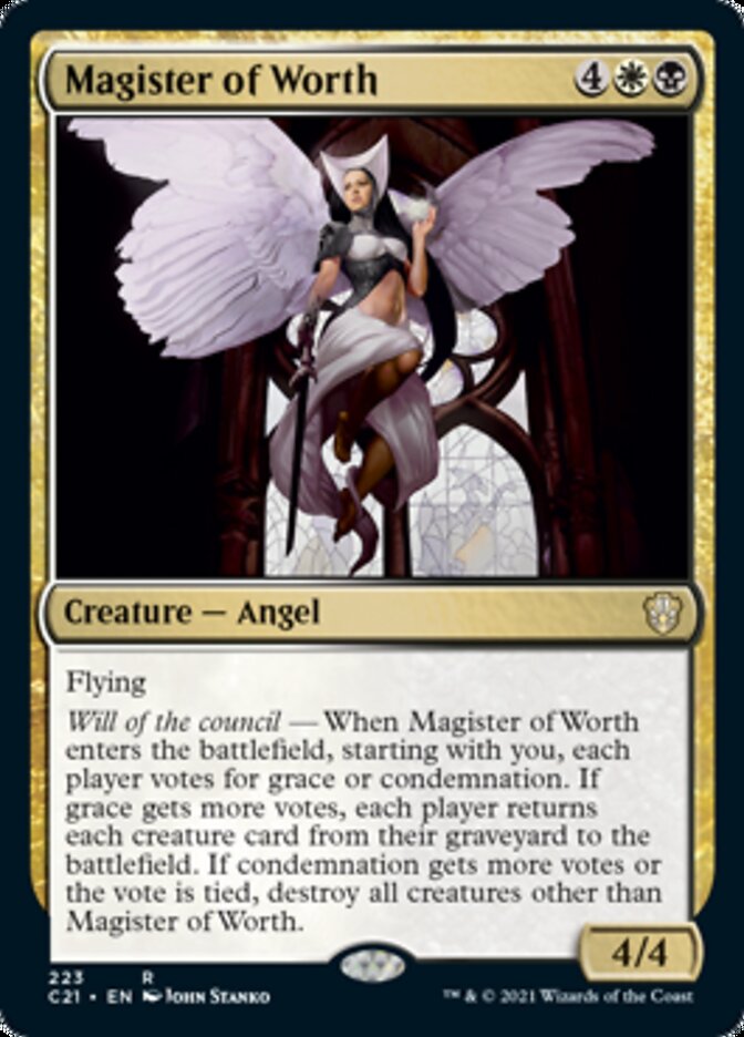 Magister of Worth [Commander 2021] | Good Games North