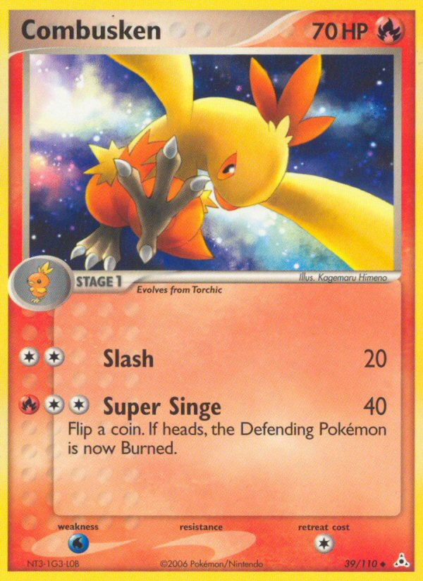 Combusken (39/110) [EX: Holon Phantoms] | Good Games North