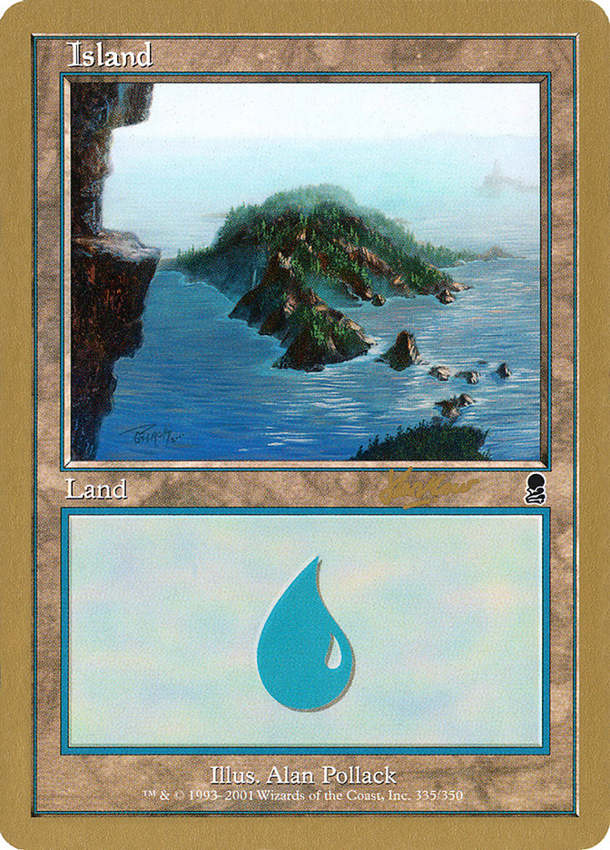 Island (shh335) (Sim Han How) [World Championship Decks 2002] | Good Games North