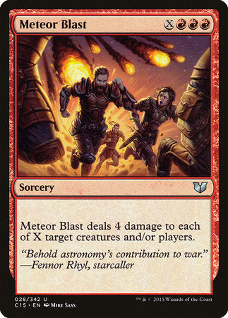 Meteor Blast [Commander 2015] | Good Games North