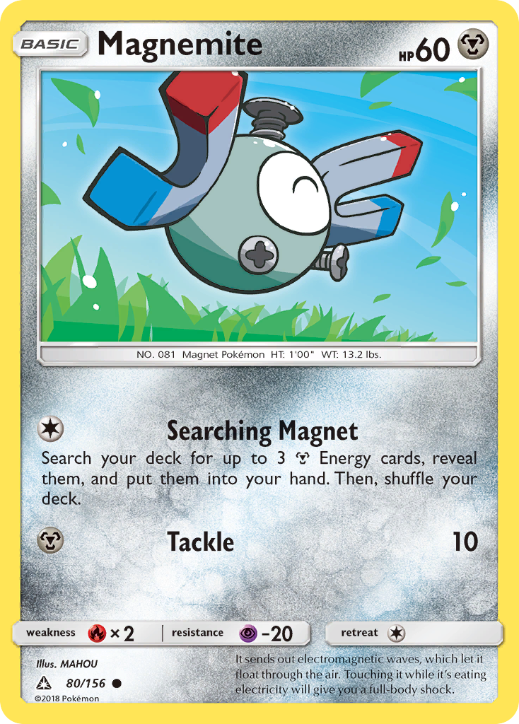Magnemite (80/156) [Sun & Moon: Ultra Prism] | Good Games North