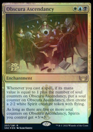 Obscura Ascendancy [Streets of New Capenna Prerelease Promos] | Good Games North