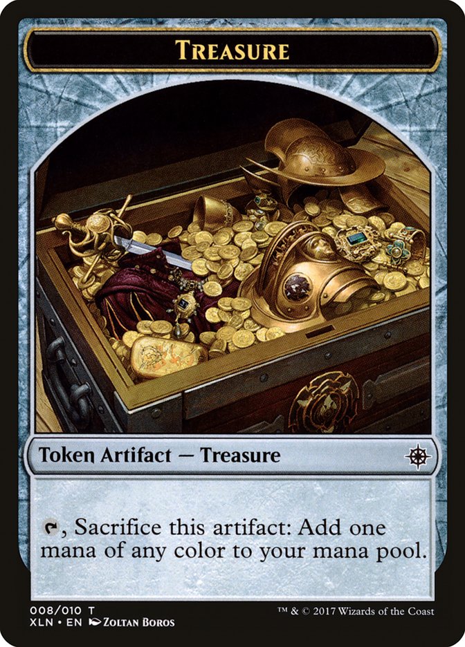 Treasure (008/010) [Ixalan Tokens] | Good Games North