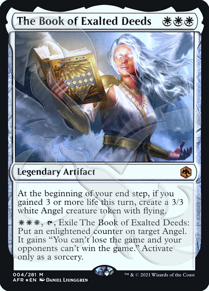 The Book of Exalted Deeds (Ampersand Promo) [Dungeons & Dragons: Adventures in the Forgotten Realms Promos] | Good Games North