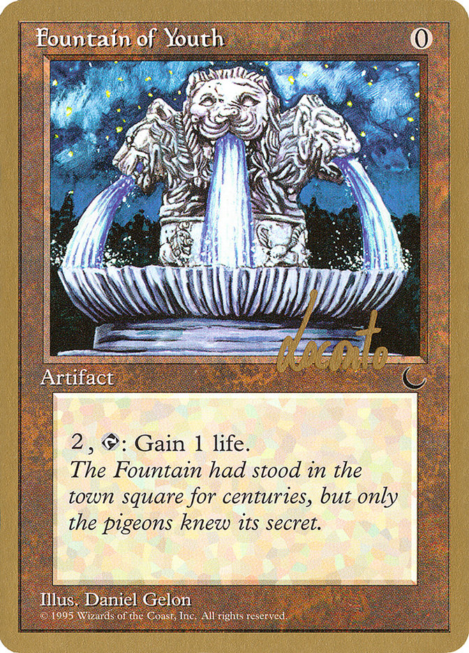 Fountain of Youth (Michael Loconto) [Pro Tour Collector Set] | Good Games North