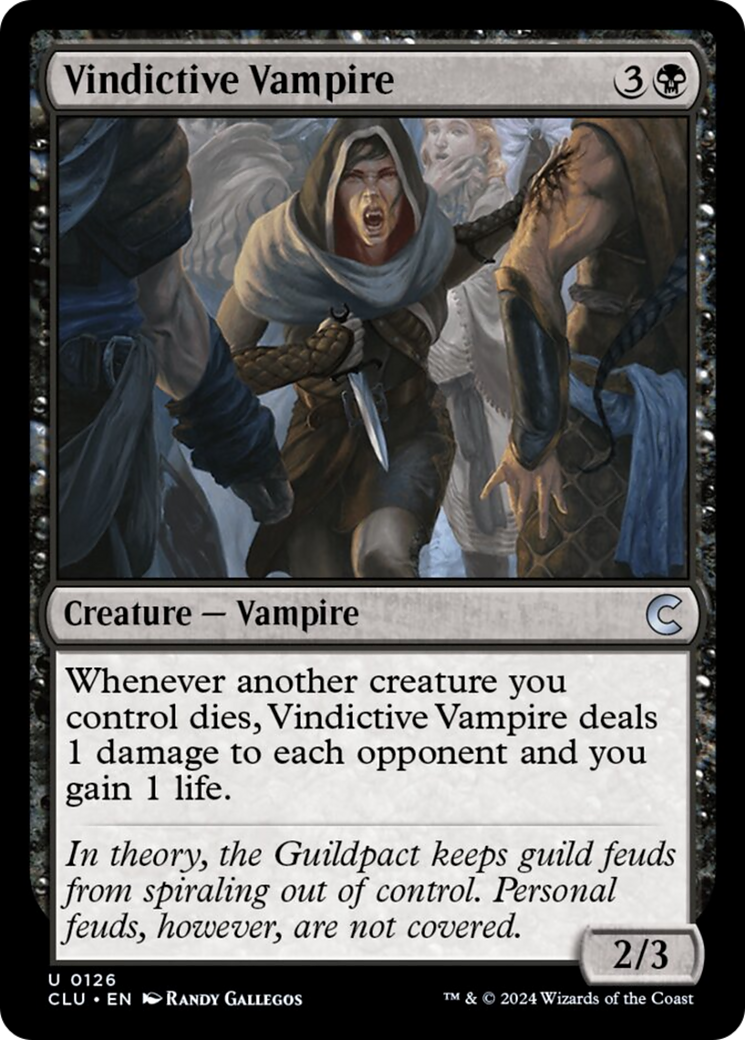 Vindictive Vampire [Ravnica: Clue Edition] | Good Games North