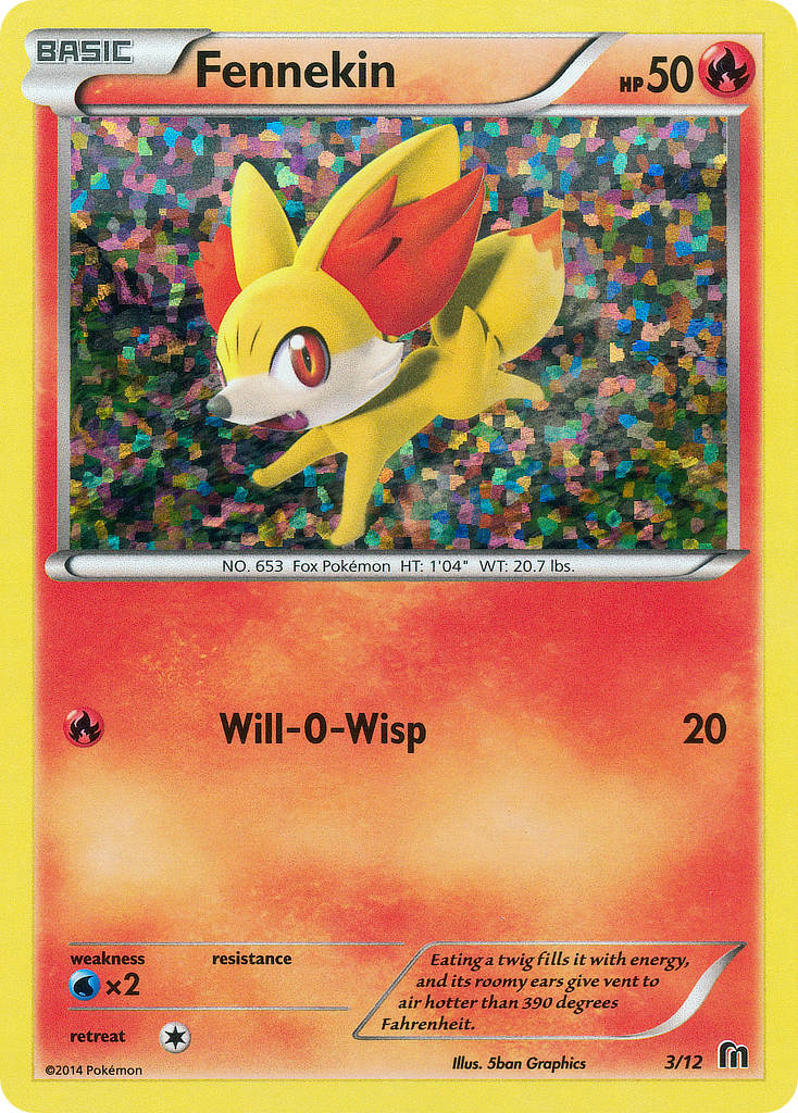 Fennekin (3/12) [McDonald's Promos: 2014 Collection] | Good Games North