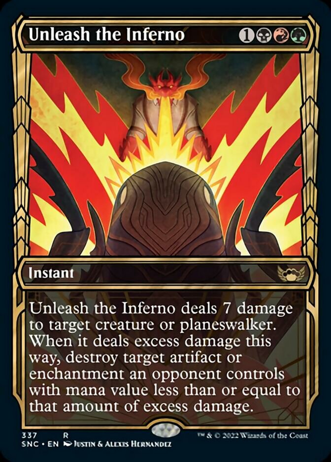 Unleash the Inferno (Showcase Golden Age) [Streets of New Capenna] | Good Games North