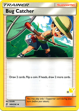 Bug Catcher (189/236) (Pikachu Stamp #51) [Battle Academy 2020] | Good Games North
