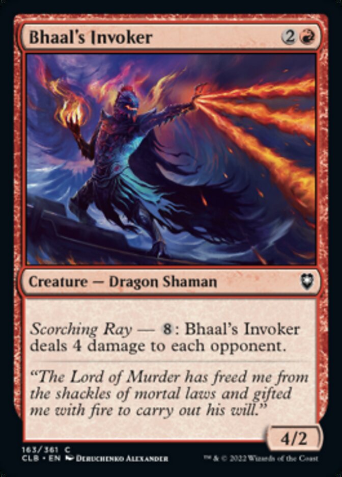 Bhaal's Invoker [Commander Legends: Battle for Baldur's Gate] | Good Games North