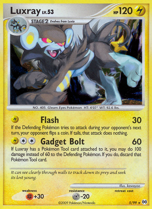 Luxray (5/99) [Platinum: Arceus] | Good Games North