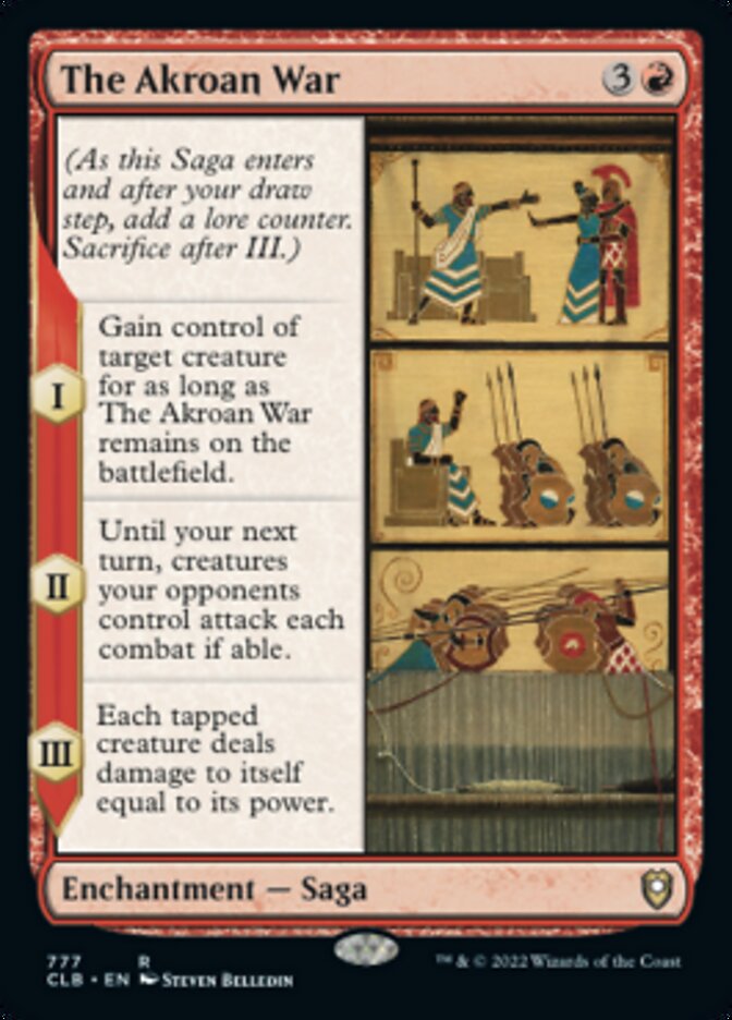 The Akroan War [Commander Legends: Battle for Baldur's Gate] | Good Games North