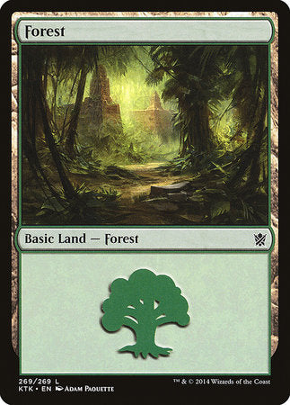 Forest (269) [Khans of Tarkir] | Good Games North