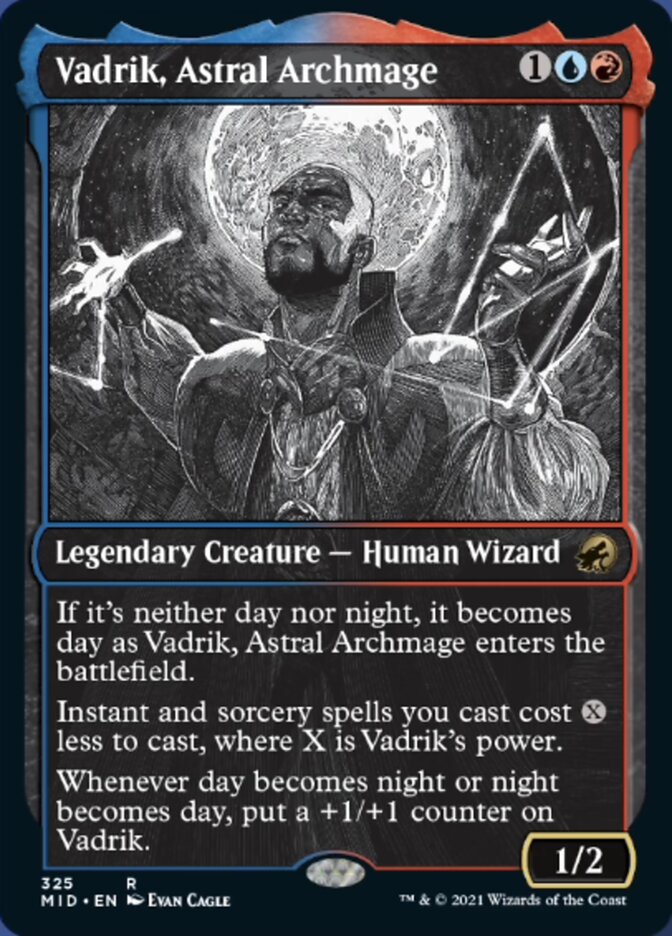 Vadrik, Astral Archmage (Showcase Eternal Night) [Innistrad: Midnight Hunt] | Good Games North