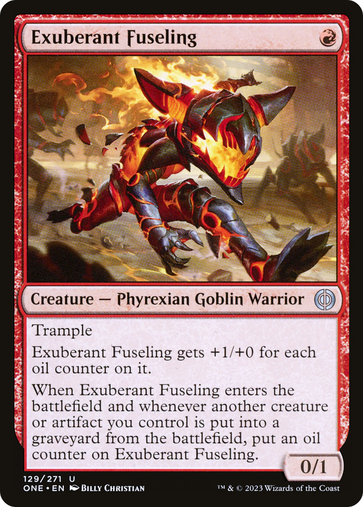 Exuberant Fuseling [Phyrexia: All Will Be One] | Good Games North