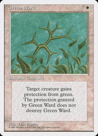 Green Ward [Fourth Edition] | Good Games North