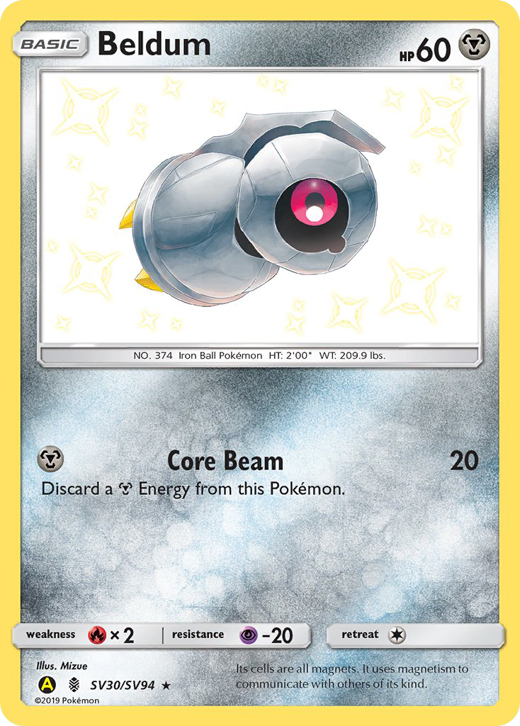 Beldum (SV30/SV94) [Sun & Moon: Hidden Fates - Shiny Vault] | Good Games North
