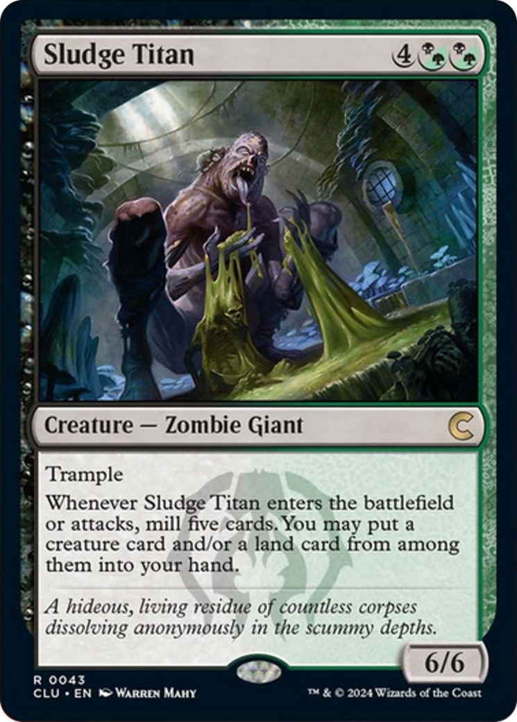 Sludge Titan [Ravnica: Clue Edition] | Good Games North