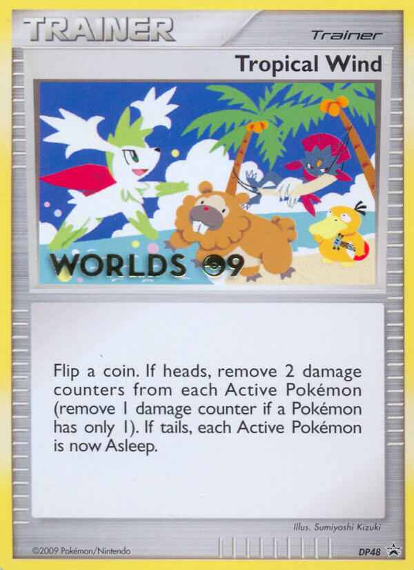 Tropical Wind (DP48) (Worlds 2009) [Diamond & Pearl: Black Star Promos] | Good Games North