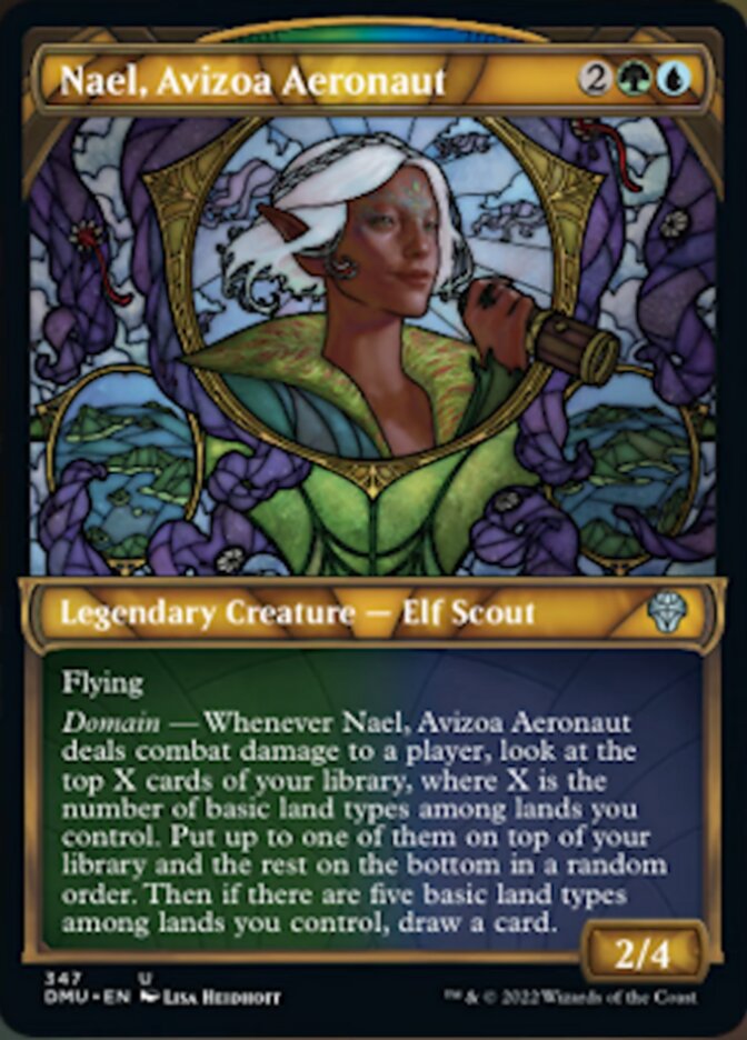 Nael, Avizoa Aeronaut (Showcase Textured) [Dominaria United] | Good Games North