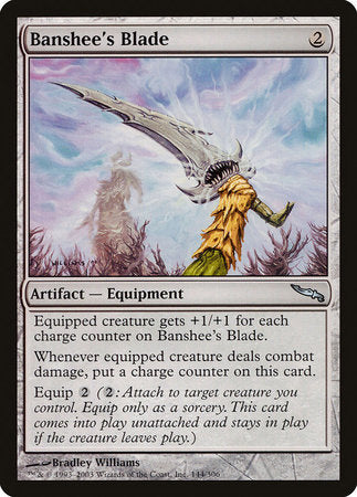 Banshee's Blade [Mirrodin] | Good Games North
