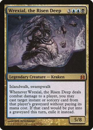 Wrexial, the Risen Deep [Commander 2011] | Good Games North