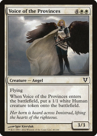 Voice of the Provinces [Avacyn Restored] | Good Games North