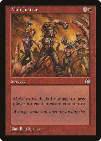 Mob Justice [Stronghold] | Good Games North