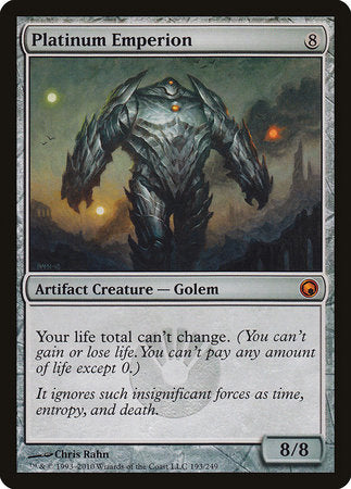 Platinum Emperion [Scars of Mirrodin] | Good Games North