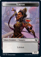 Zombie (008) // Vampire (016) Double-sided Token [Innistrad: Crimson Vow Tokens] | Good Games North