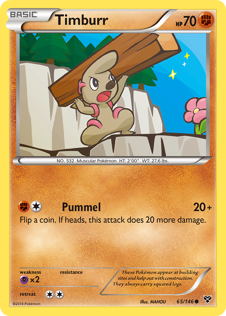 Timburr (65/146) [XY: Base Set] | Good Games North