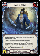 Lord of Wind [U-WTR081] (Welcome to Rathe Unlimited)  Unlimited Rainbow Foil | Good Games North