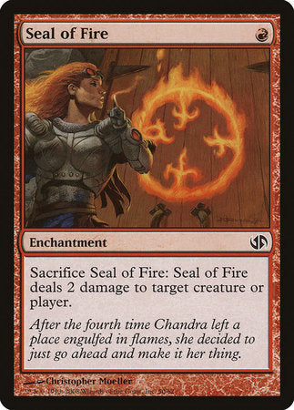 Seal of Fire [Duel Decks: Jace vs. Chandra] | Good Games North