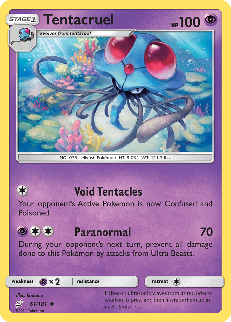 Tentacruel (61/181) [Sun & Moon: Team Up] | Good Games North