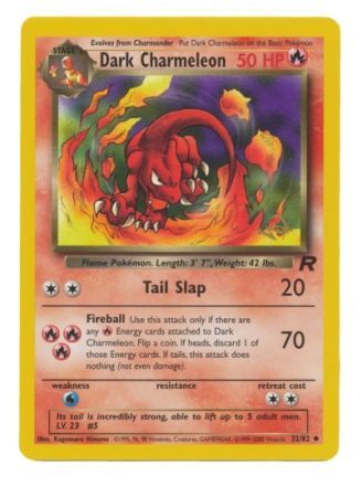 Dark Charmeleon (32/82) (W Stamped Promo) [Team Rocket Unlimited] | Good Games North
