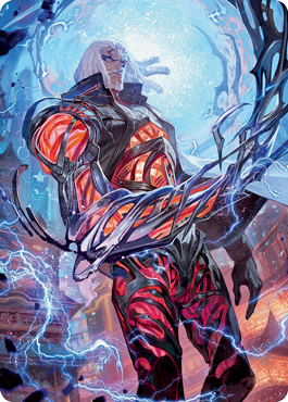 Tezzeret, Betrayer of Flesh Art Card [Kamigawa: Neon Dynasty Art Series] | Good Games North