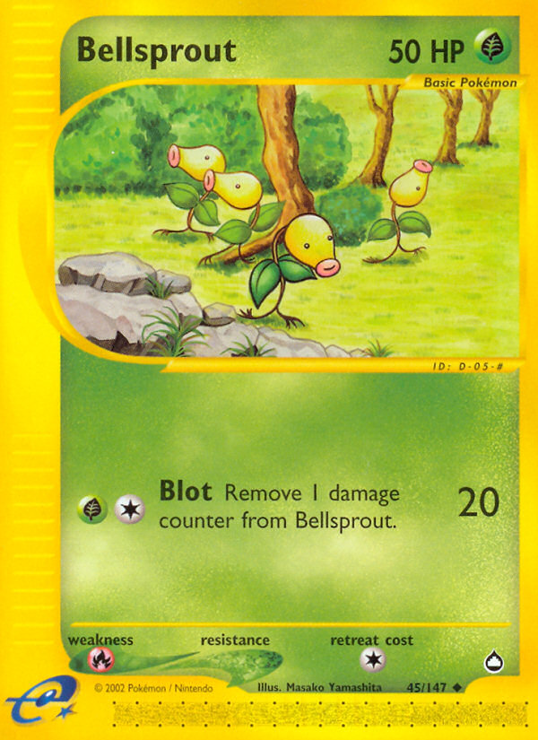 Bellsprout (45/147) [Aquapolis] | Good Games North