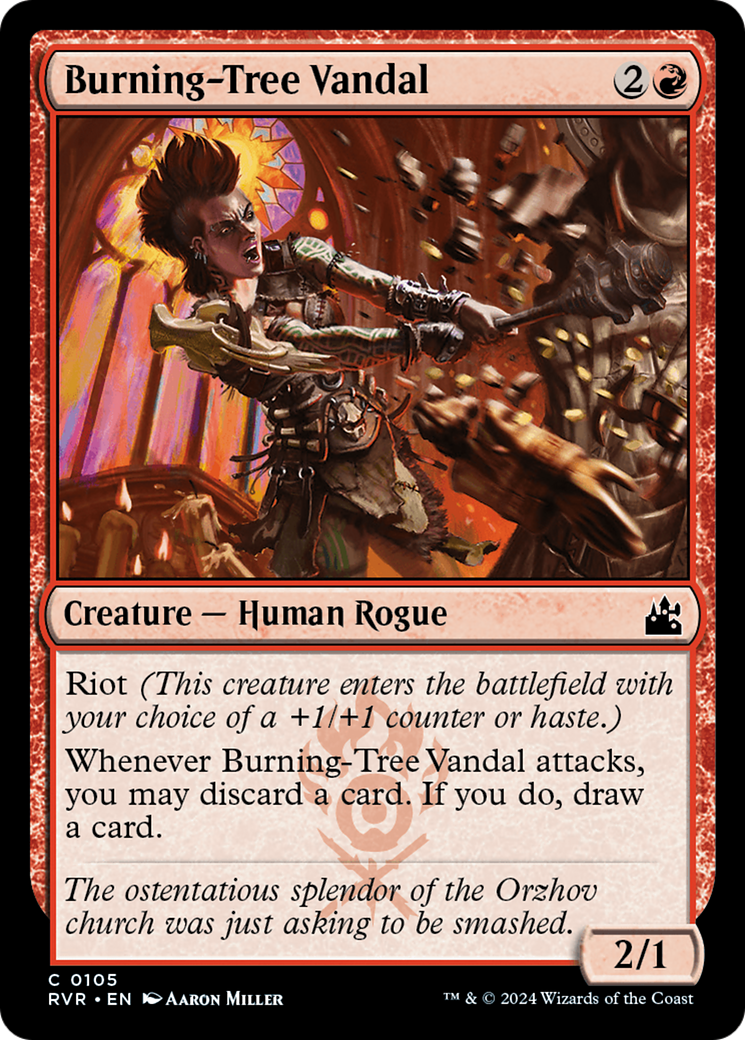 Burning-Tree Vandal [Ravnica Remastered] | Good Games North