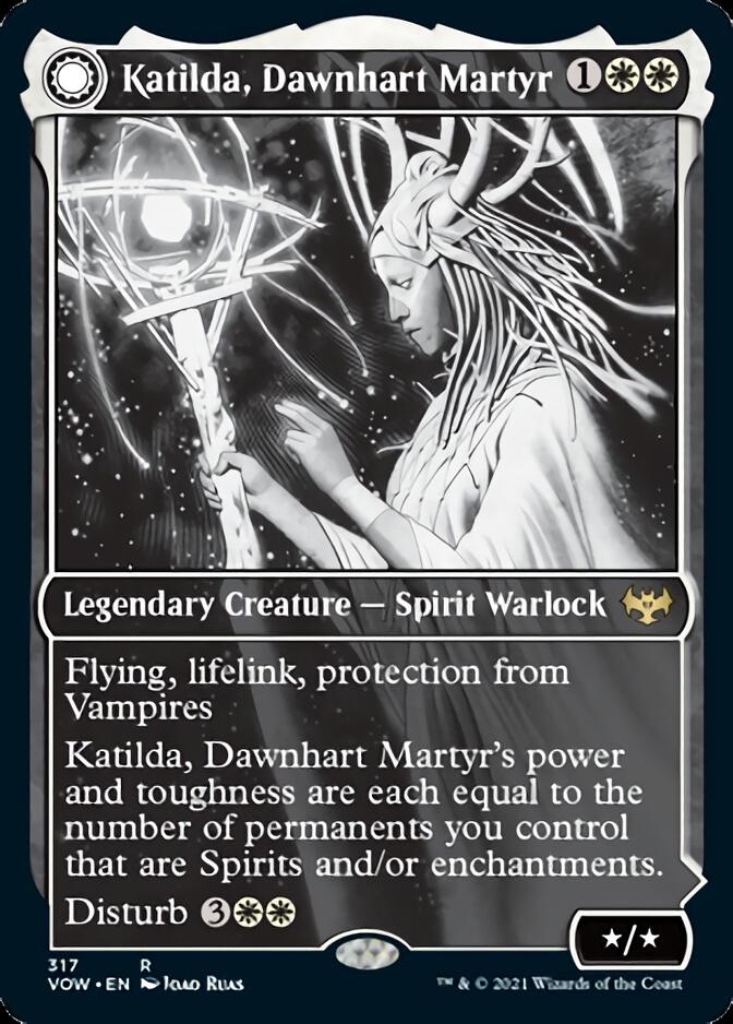 Katilda, Dawnhart Martyr // Katilda's Rising Dawn (Showcase Eternal Night) [Innistrad: Crimson Vow] | Good Games North
