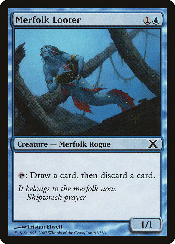 Merfolk Looter [Tenth Edition] | Good Games North