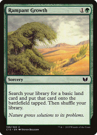 Rampant Growth [Commander 2015] | Good Games North
