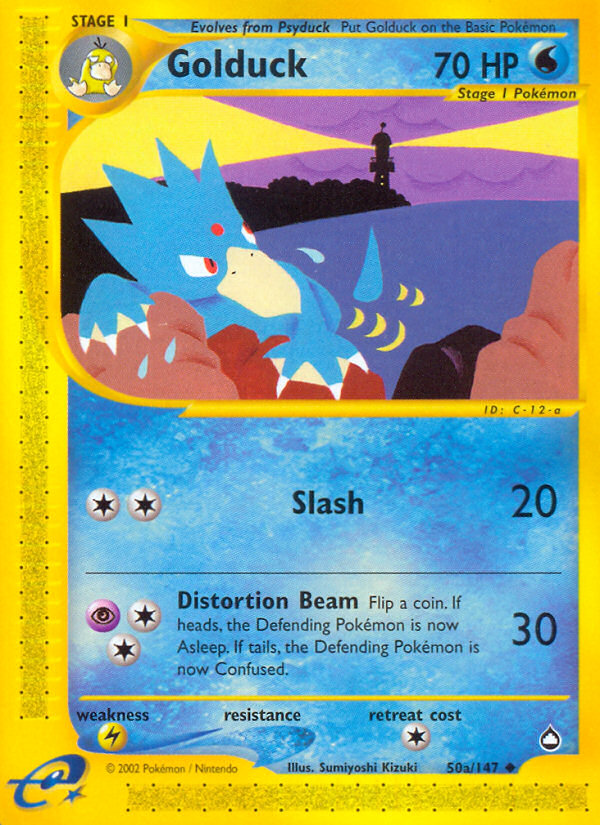 Golduck (50a/147) [Aquapolis] | Good Games North
